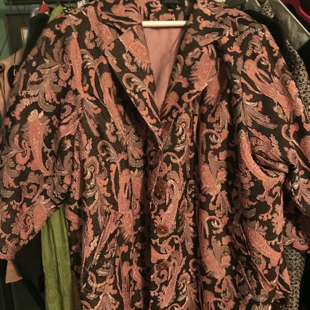 Avenue 26/28 pink spring blazer jacket